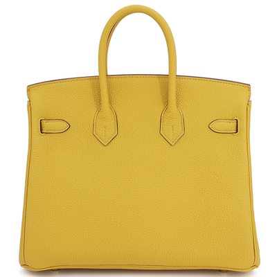 Hermès Birkin 25 Jaune Ambre Togo GHW