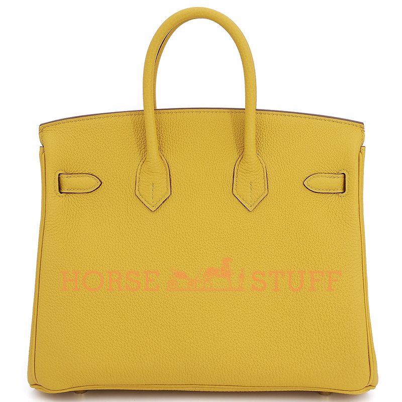 Hermès Birkin 25 Jaune Ambre Togo GHW