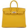 Hermès Birkin 25 Jaune Ambre Togo PHW