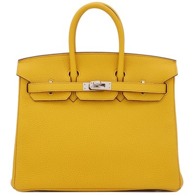 Hermès Birkin 25 Jaune Ambre Togo PHW