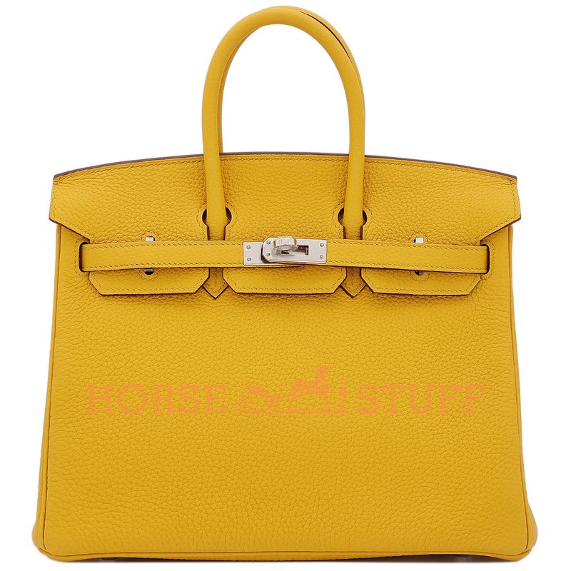 Hermès Birkin 25 Jaune Ambre Togo PHW