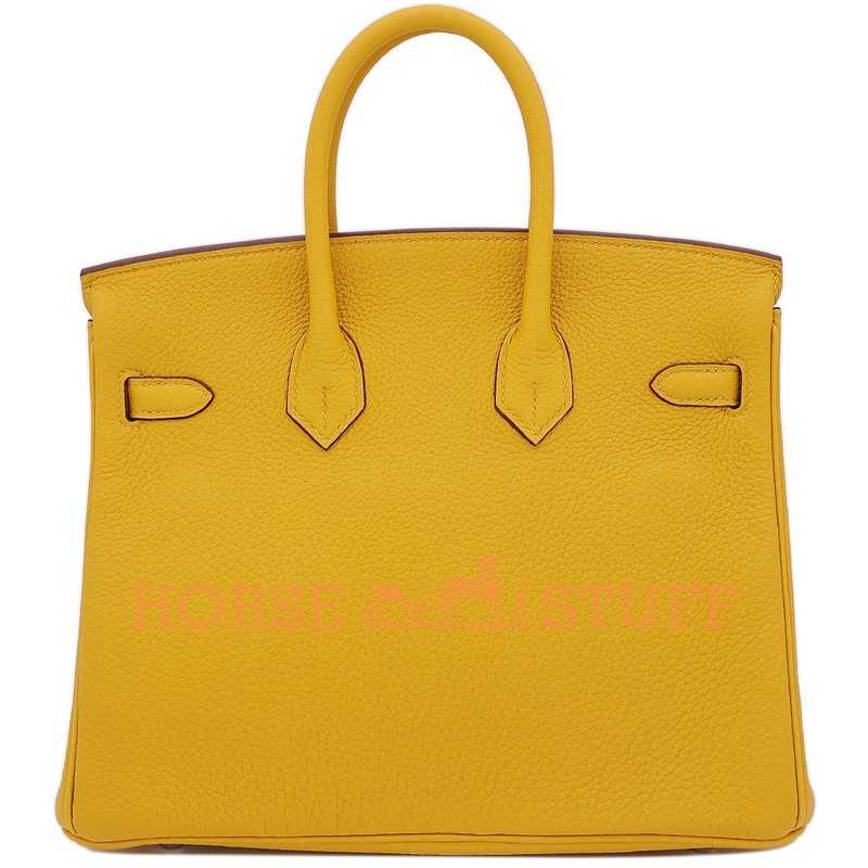 Hermès Birkin 25 Jaune Ambre Togo PHW