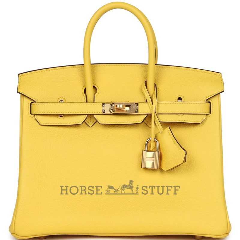 Hermès Birkin 25 Jaune de Naples Togo GHW