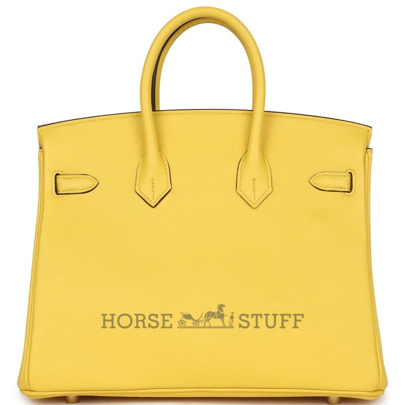 Hermès Birkin 25 Jaune de Naples Togo GHW