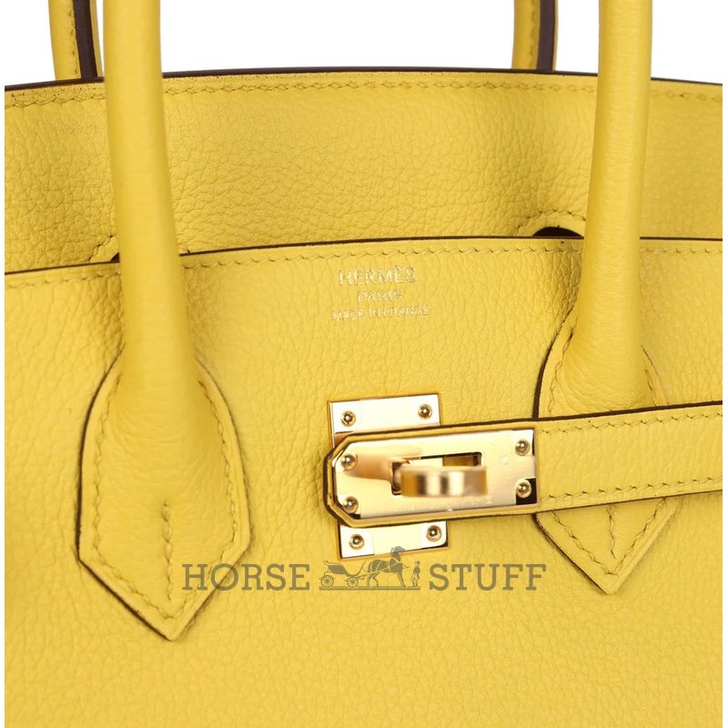 Hermès Birkin 25 Jaune de Naples Togo GHW
