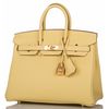 Hermès Birkin 25 Jaune Poussin Togo GHW