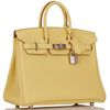 Hermès Birkin 25 Jaune Poussin Togo PHW