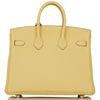 Hermès Birkin 25 Jaune Poussin Togo PHW