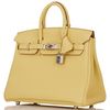 Hermès Birkin 25 Jaune Poussin Togo PHW