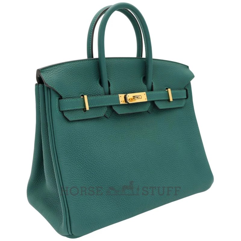 Hermès Birkin 25 Malachite Togo GHW