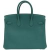 Hermès Birkin 25 Malachite Togo GHW