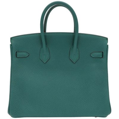 Hermès Birkin 25 Malachite Togo GHW