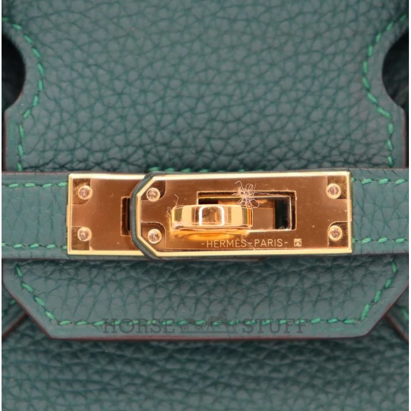 Hermès Birkin 25 Malachite Togo GHW