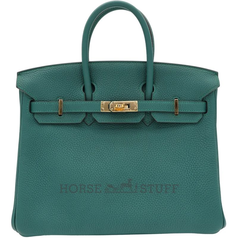 Hermès Birkin 25 Malachite Togo GHW