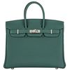 Hermès Birkin 25 Malachite Togo PHW