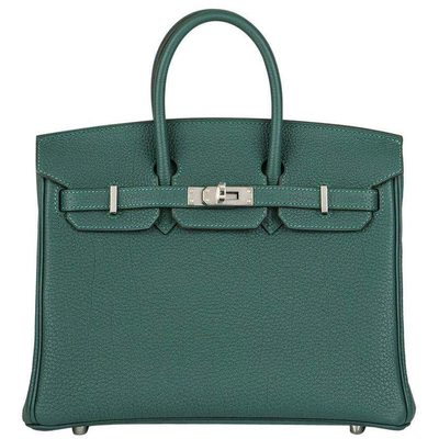 Hermès Birkin 25 Malachite Togo PHW