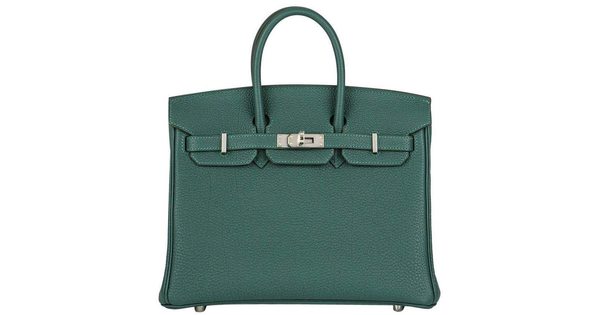 birkin 25 malachite