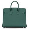 Hermès Birkin 25 Malachite Togo PHW