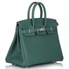 Hermès Birkin 25 Malachite Togo PHW