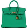 Hermès Birkin 25 Menthe Togo GHW