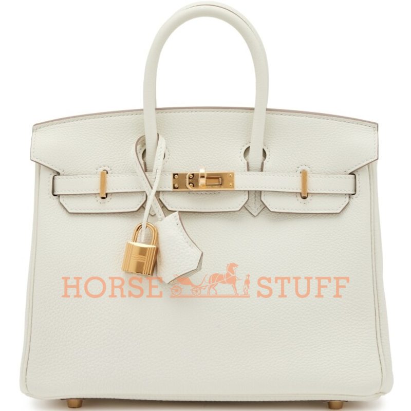 Hermès Birkin 25 Mushroom Togo GHW