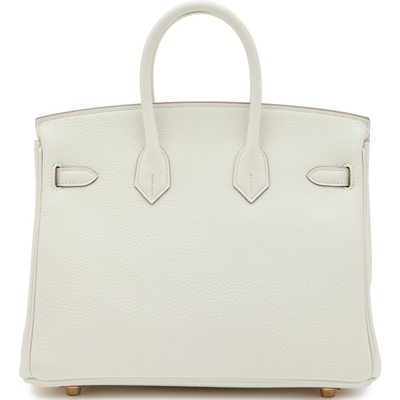Hermès Birkin 25 Mushroom Togo GHW