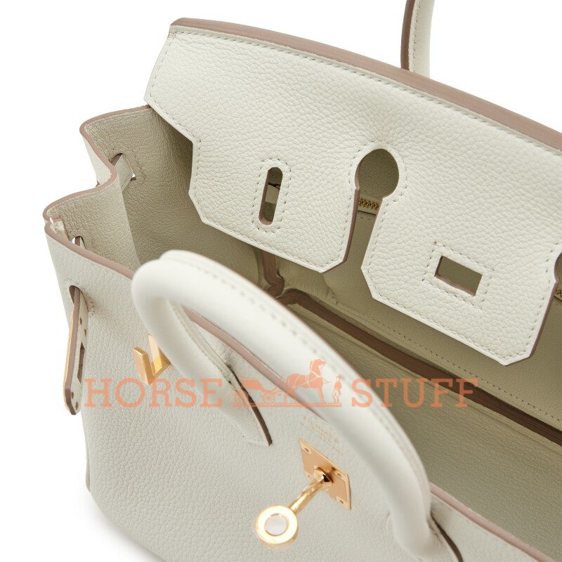 Hermès Birkin 25 Mushroom Togo GHW