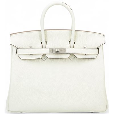 Hermès Birkin 25 Mushroom Togo PHW