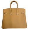 Hermès Birkin 25 Natural Sable Togo GHW