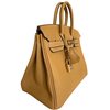 Hermès Birkin 25 Natural Sable Togo GHW