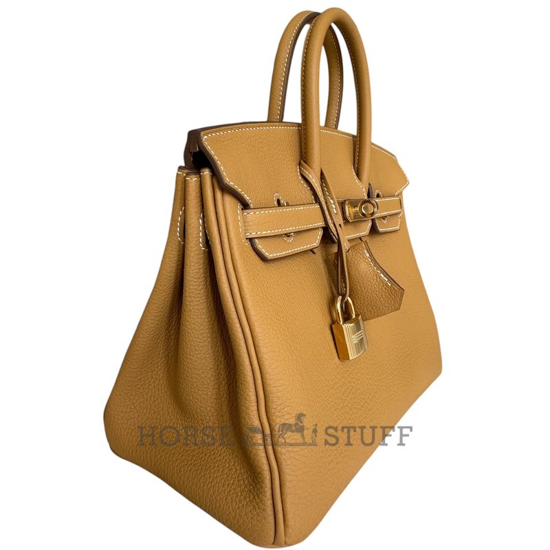 Hermès Birkin 25 Natural Sable Togo GHW