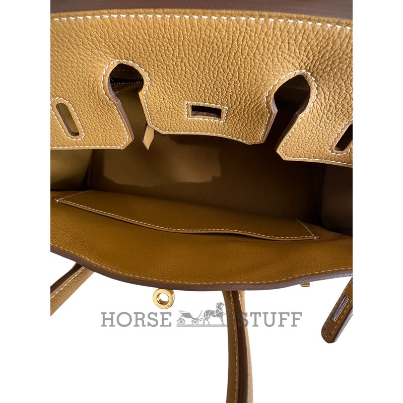 Hermès Birkin 25 Natural Sable Togo GHW