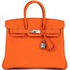 Hermès Birkin 25 Orange Minium Togo PHW