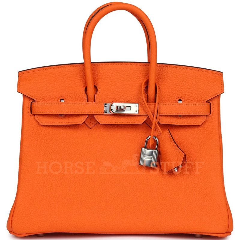 Hermès Birkin 25 Orange Minium Togo PHW