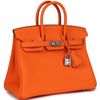 Hermès Birkin 25 Orange Minium Togo PHW