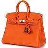 Hermès Birkin 25 Orange Minium Togo PHW