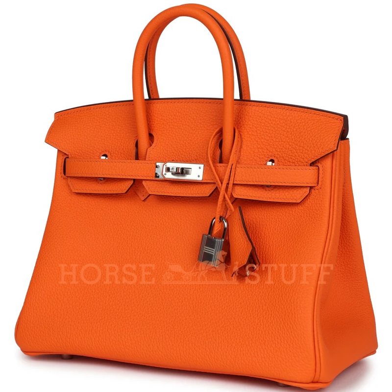 Hermès Birkin 25 Orange Minium Togo PHW