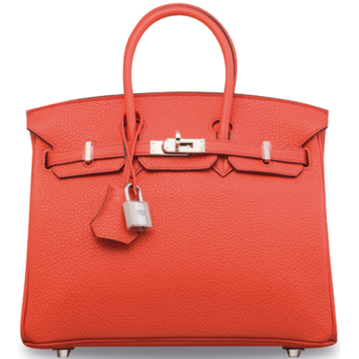 Hermès Birkin 25 Orange Poppy Togo PHW