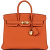 Hermès Birkin 25 Orange Togo GHW