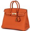 Hermès Birkin 25 Orange Togo GHW