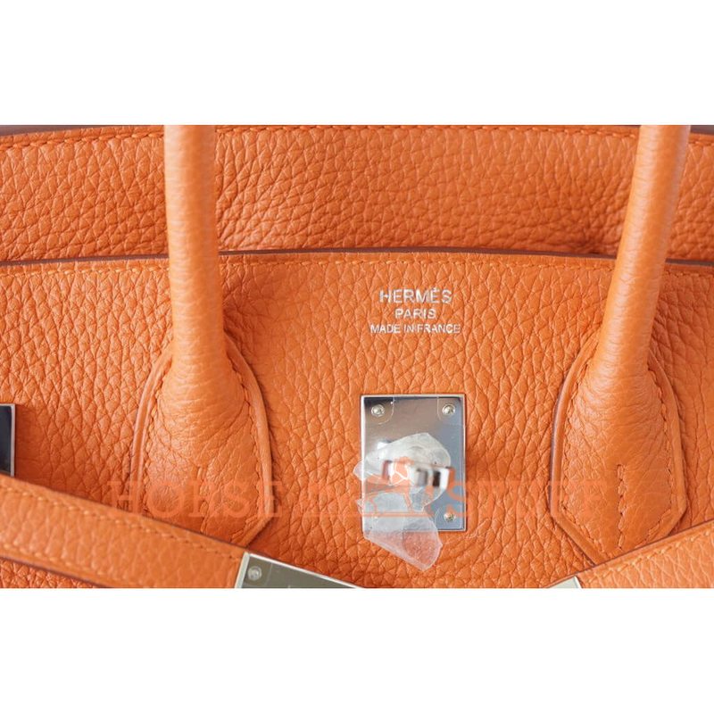 Hermès Birkin 25 Orange Togo PHW