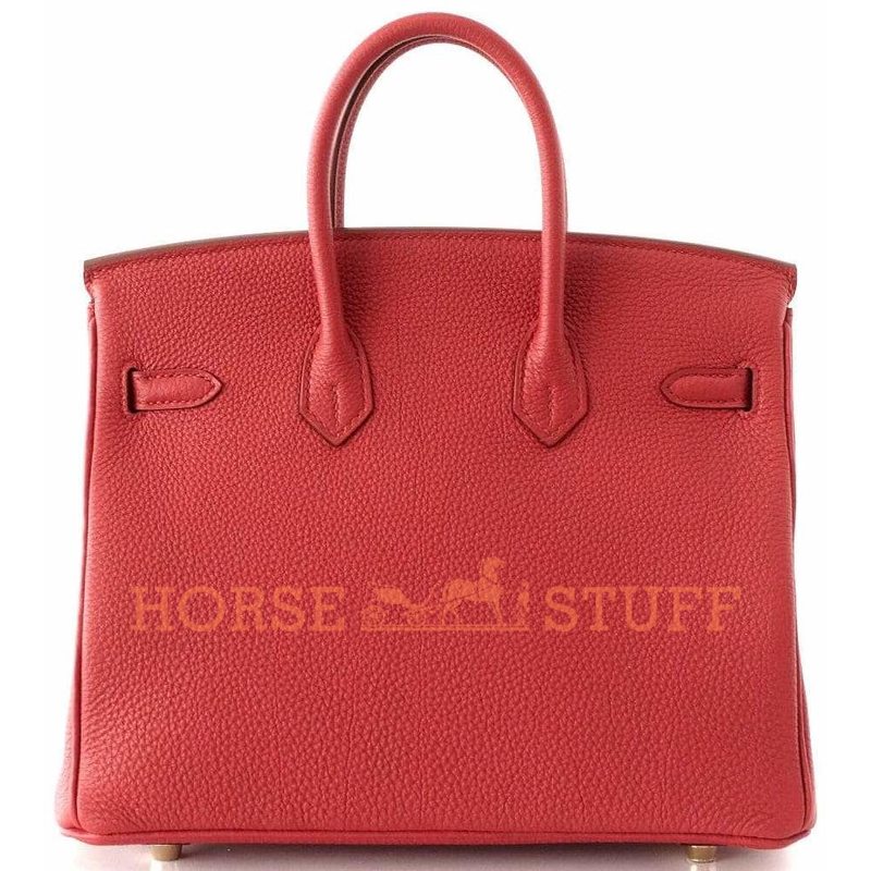 Hermès Birkin 25 Red Vermillion Togo GHW