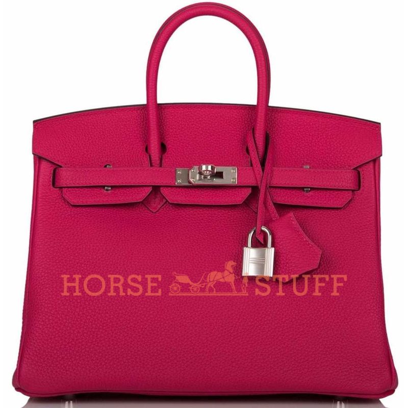 Hermès Birkin 25 Rose Mexico Togo PHW