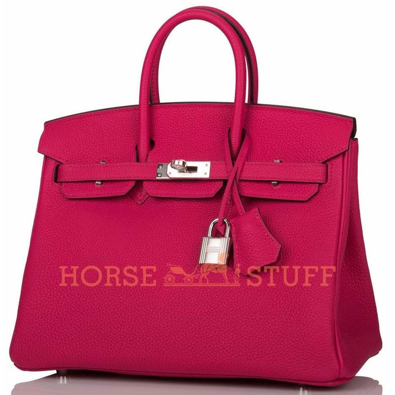 Hermès Birkin 25 Rose Mexico Togo PHW