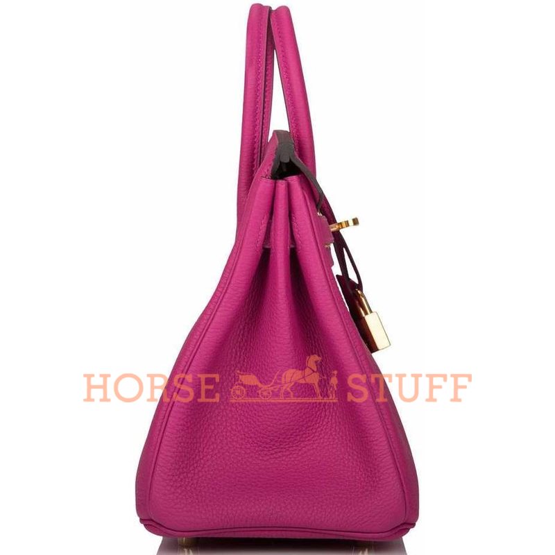 Hermès Birkin 25 Rose Pourpre Togo GHW