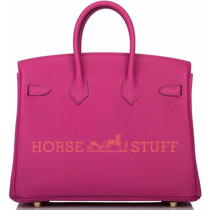 Hermès Birkin 25 Rose Pourpre Togo GHW