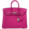 Hermès Birkin 25 Rose Pourpre Togo PHW