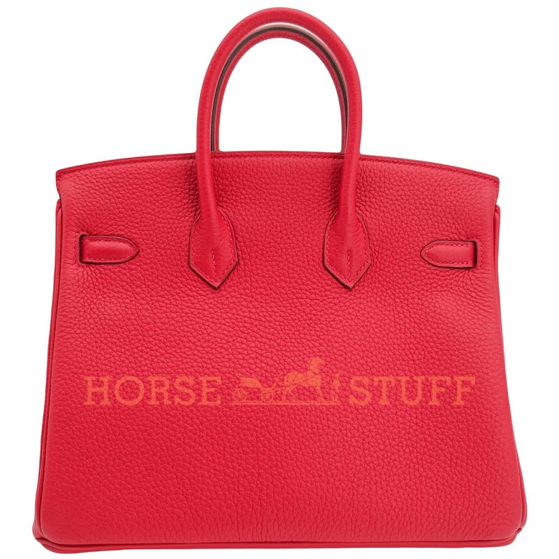 Hermès Birkin 25 Rouge Casaque Togo PHW