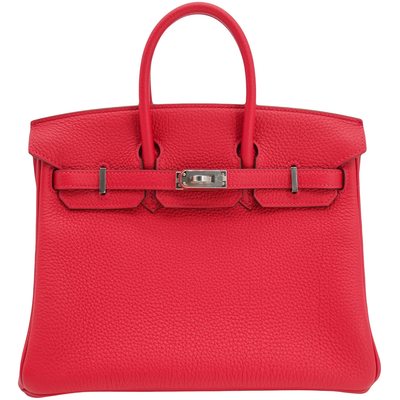 Hermès Birkin 25 Rouge Casaque Togo PHW