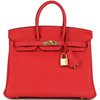 Hermès Birkin 25 Rouge de Coeur Togo GHW